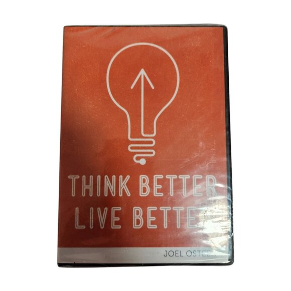 Think Better Live Better DVD By Joel Osteen Motivational Inspirational New Seale - Picture 1 of 2